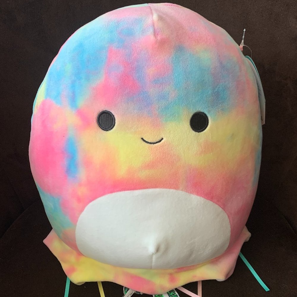 12" Squishmallows Janet the Jellyfish Tie Dye